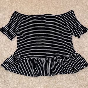 Who What Wear Striped Top